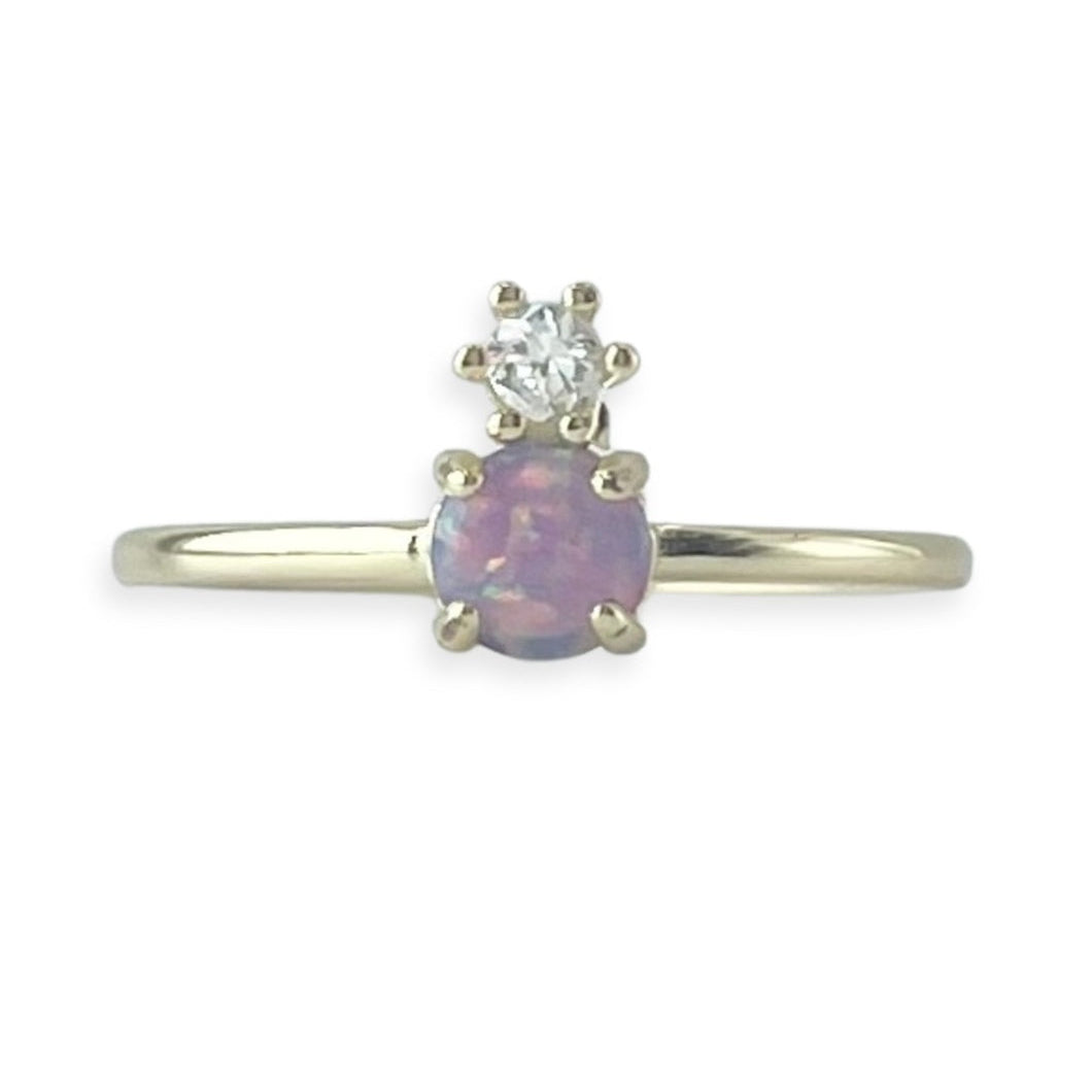 Elettra Engagement Ring with Swarovski