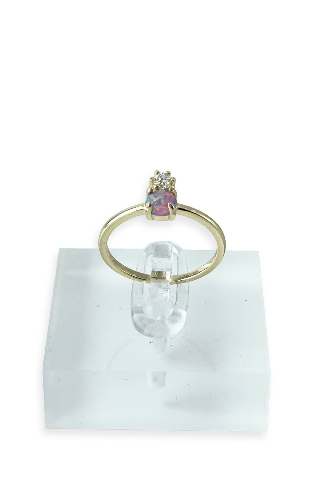 Elettra Engagement Ring with Swarovski