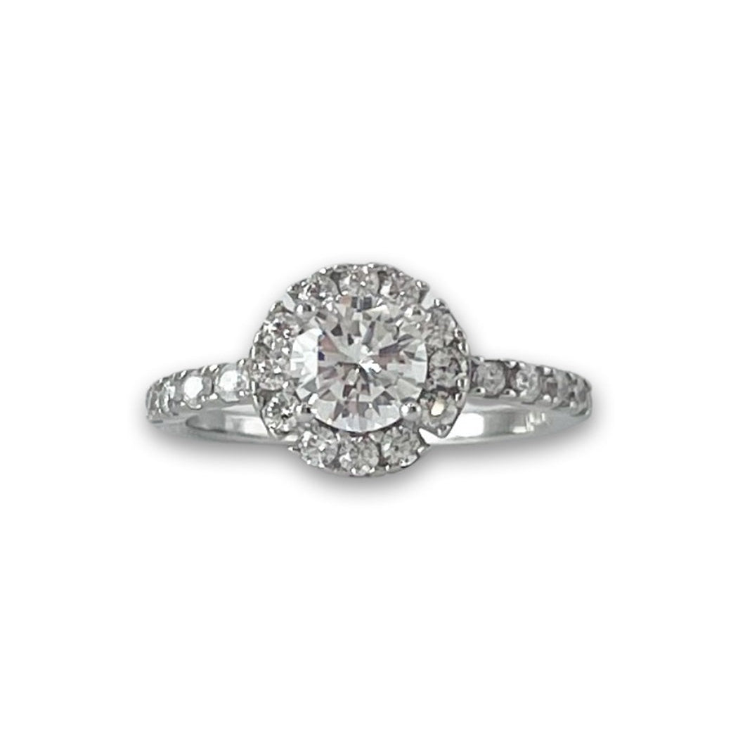 Eulalia Engagement Ring with Swarovski