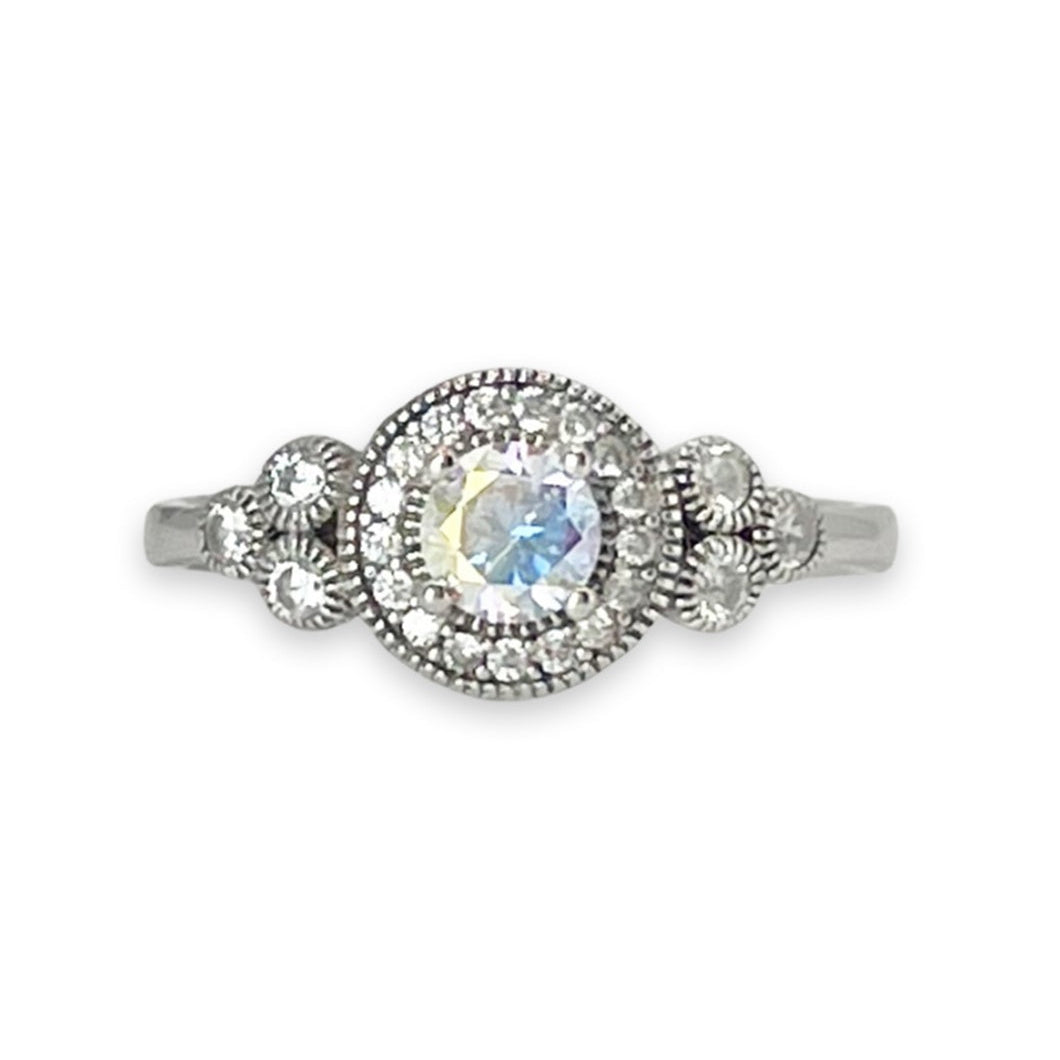 Soraya Engagement Ring with Swarovski