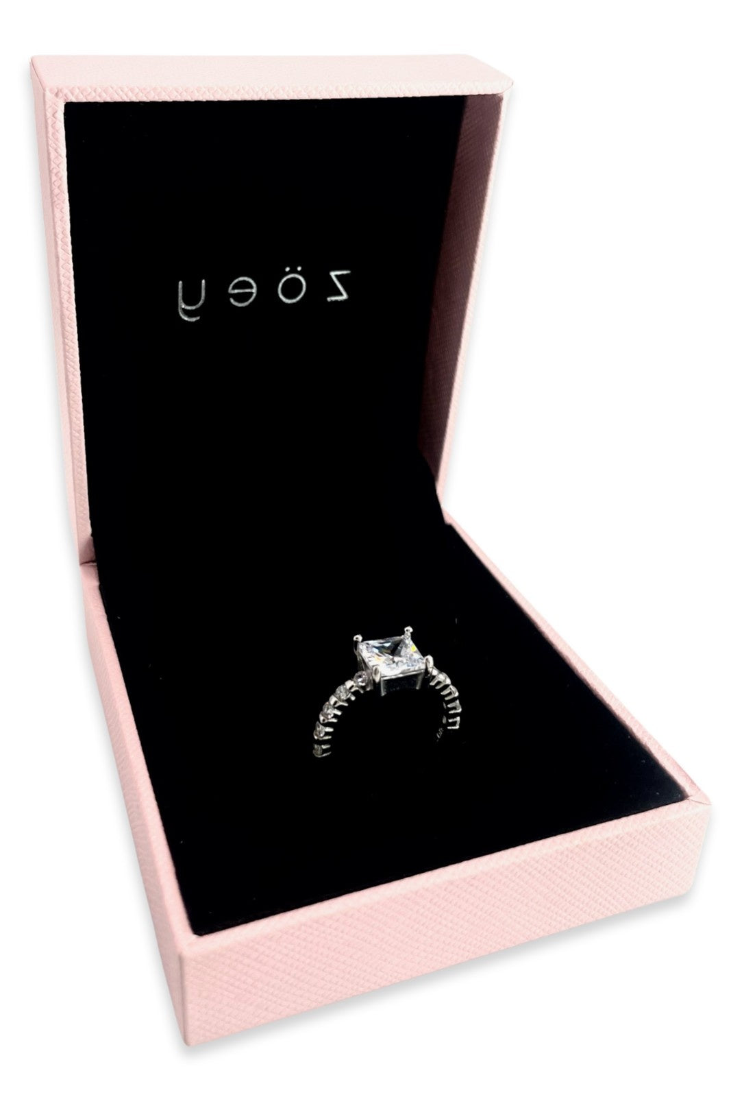 Lilibet Engagement Ring with Swarovski