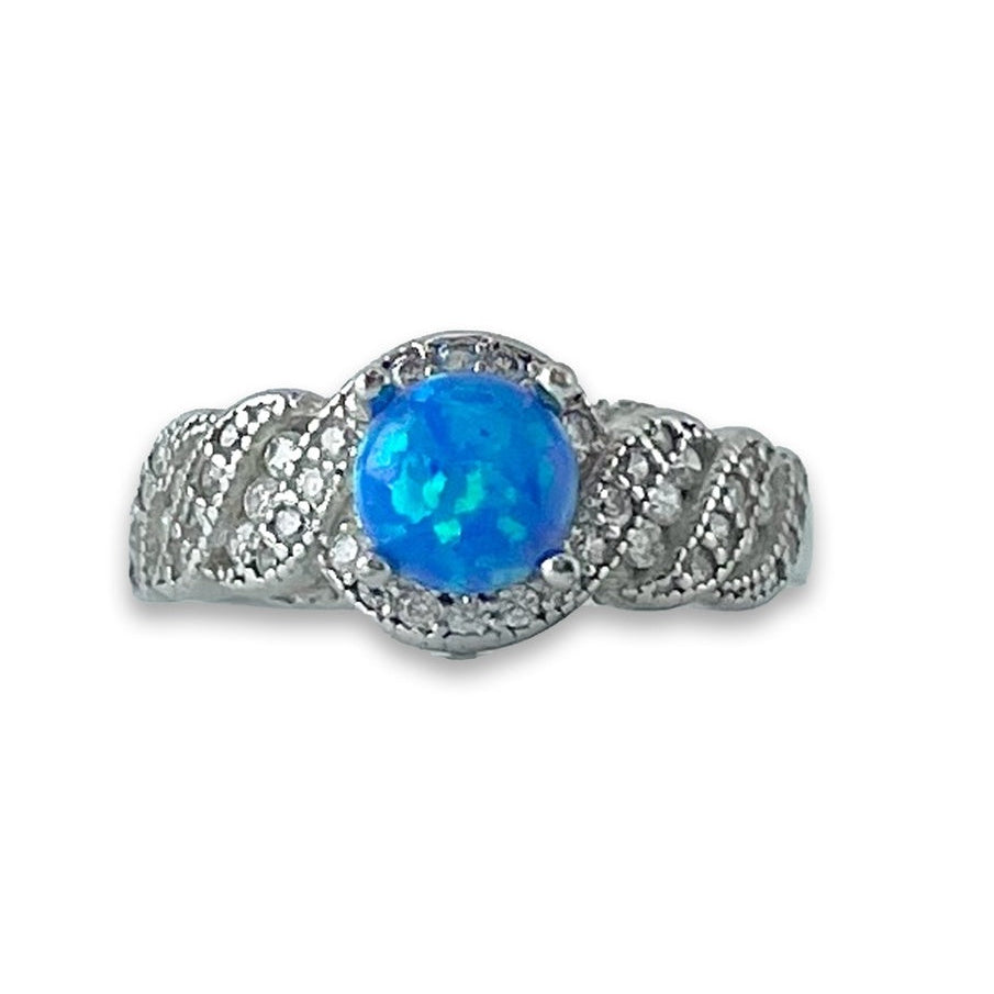 Coralie Engagement Ring with Swarovski