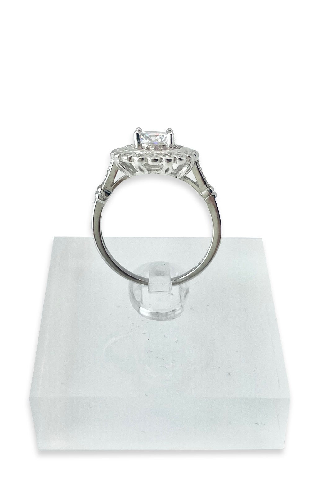 Aurora Bliss Engagement Ring with Swarovski