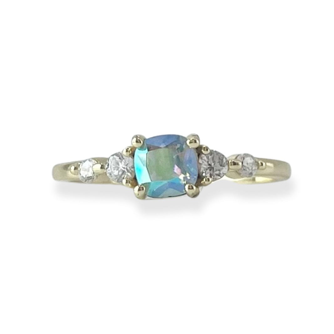 Oriane Engagement Ring with Swarovski