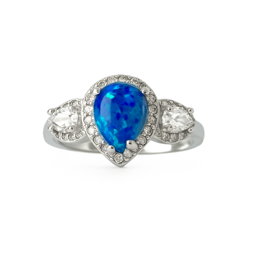 Zaria Engagement Ring with Swarovski