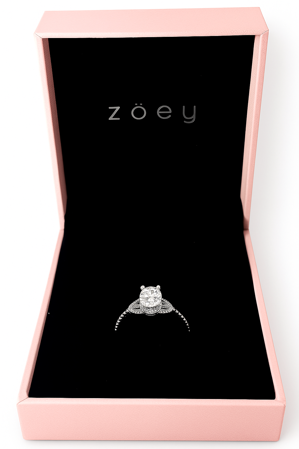 Isadora Engagement Ring with Swarovski