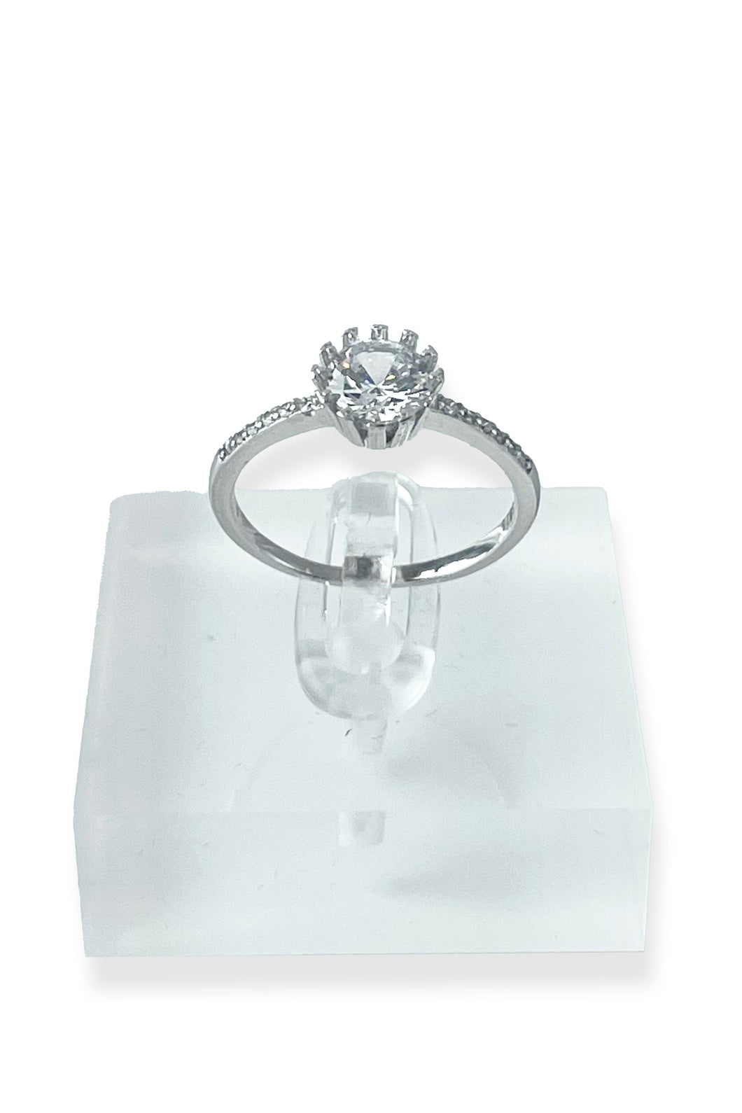 Corinna Engagement Ring with Swarovski