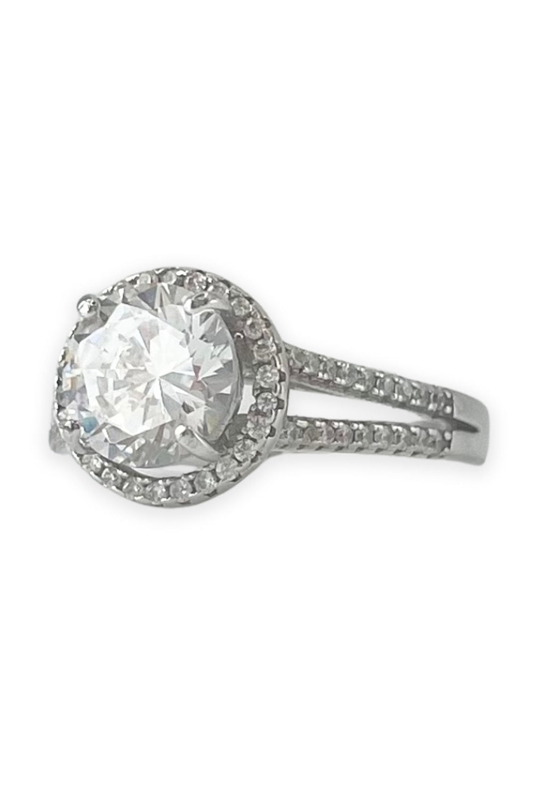 Lilou Engagement Ring with Swarovski