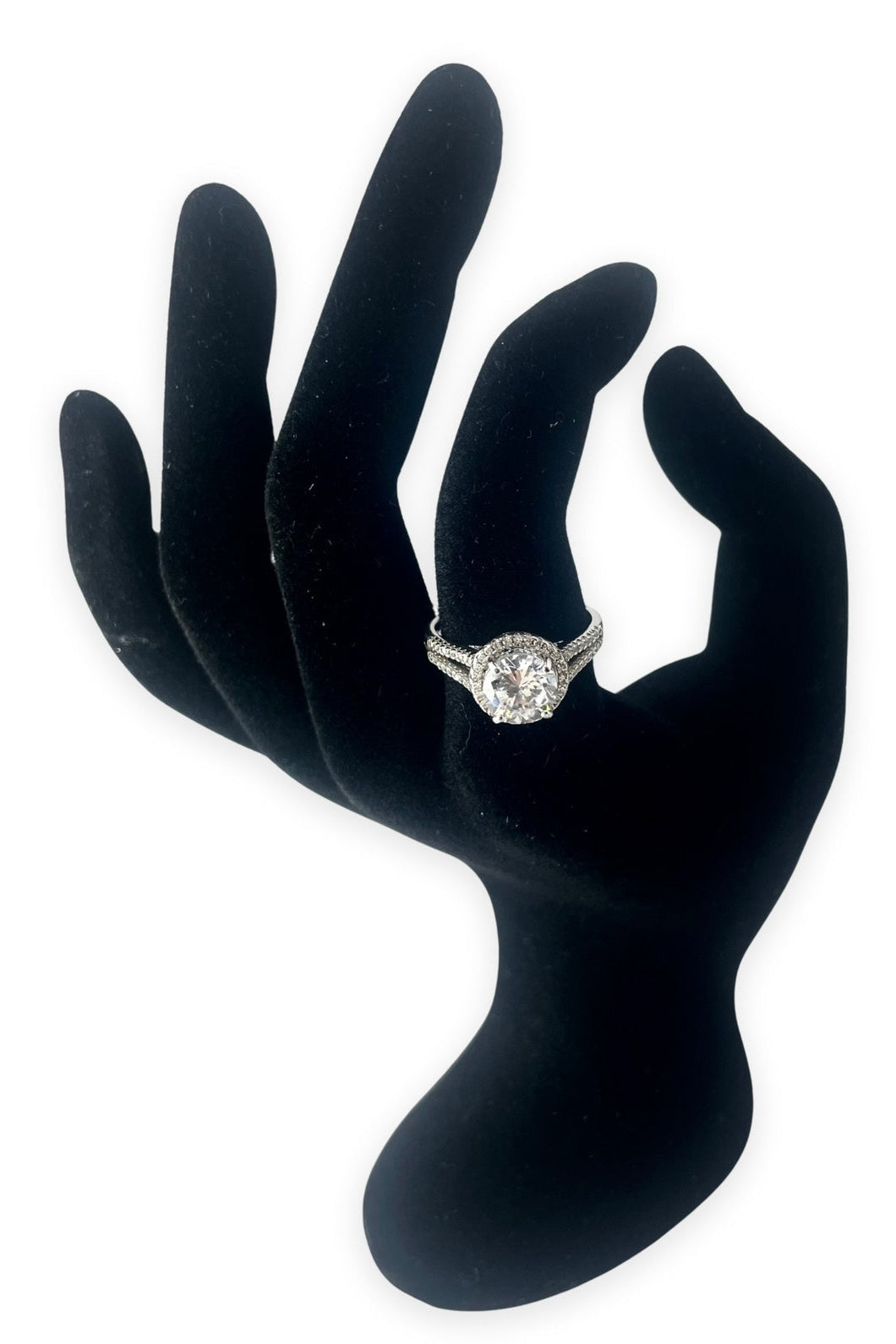 Lilou Engagement Ring with Swarovski