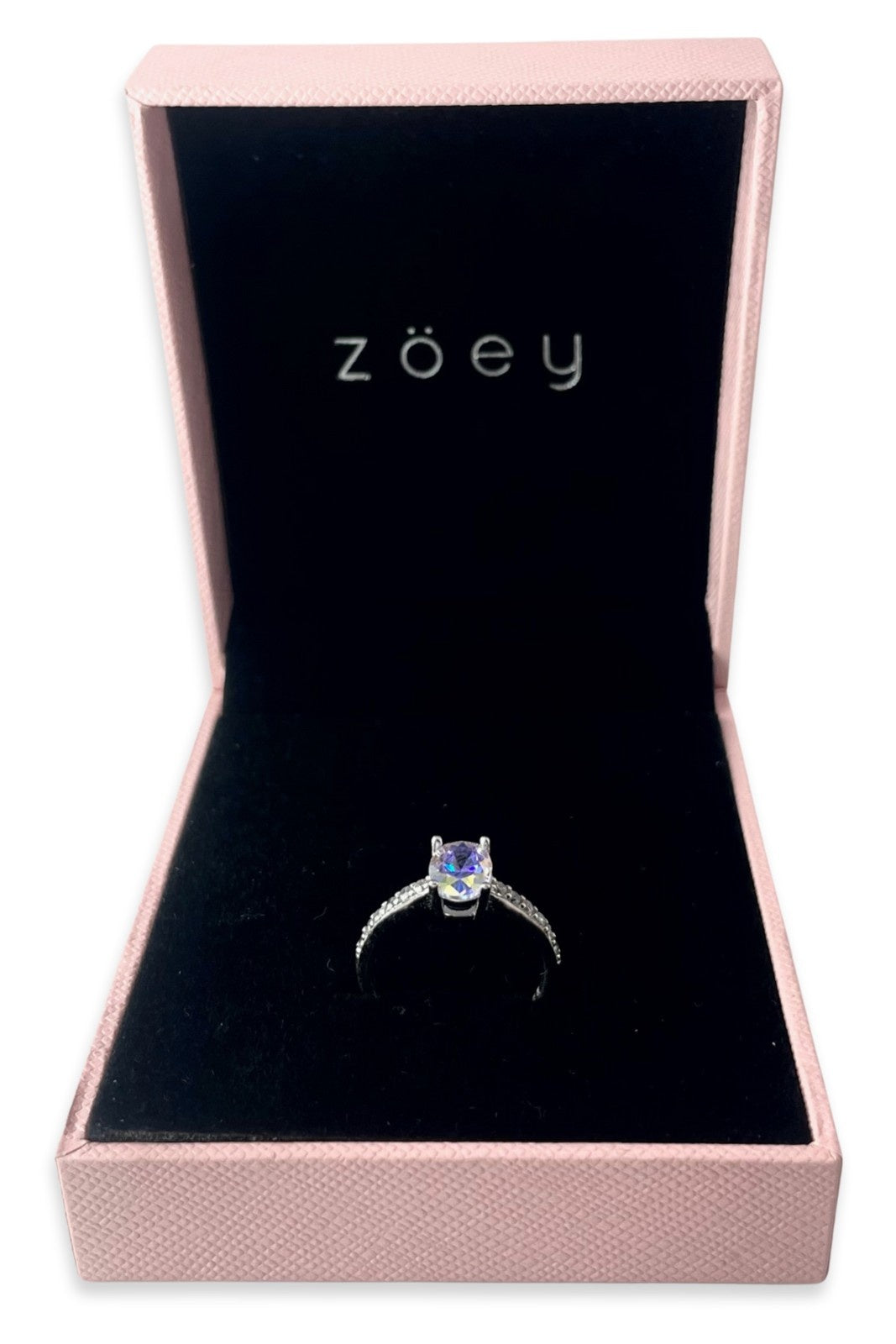 Estelle Luxe Engagement Ring with Swarovski