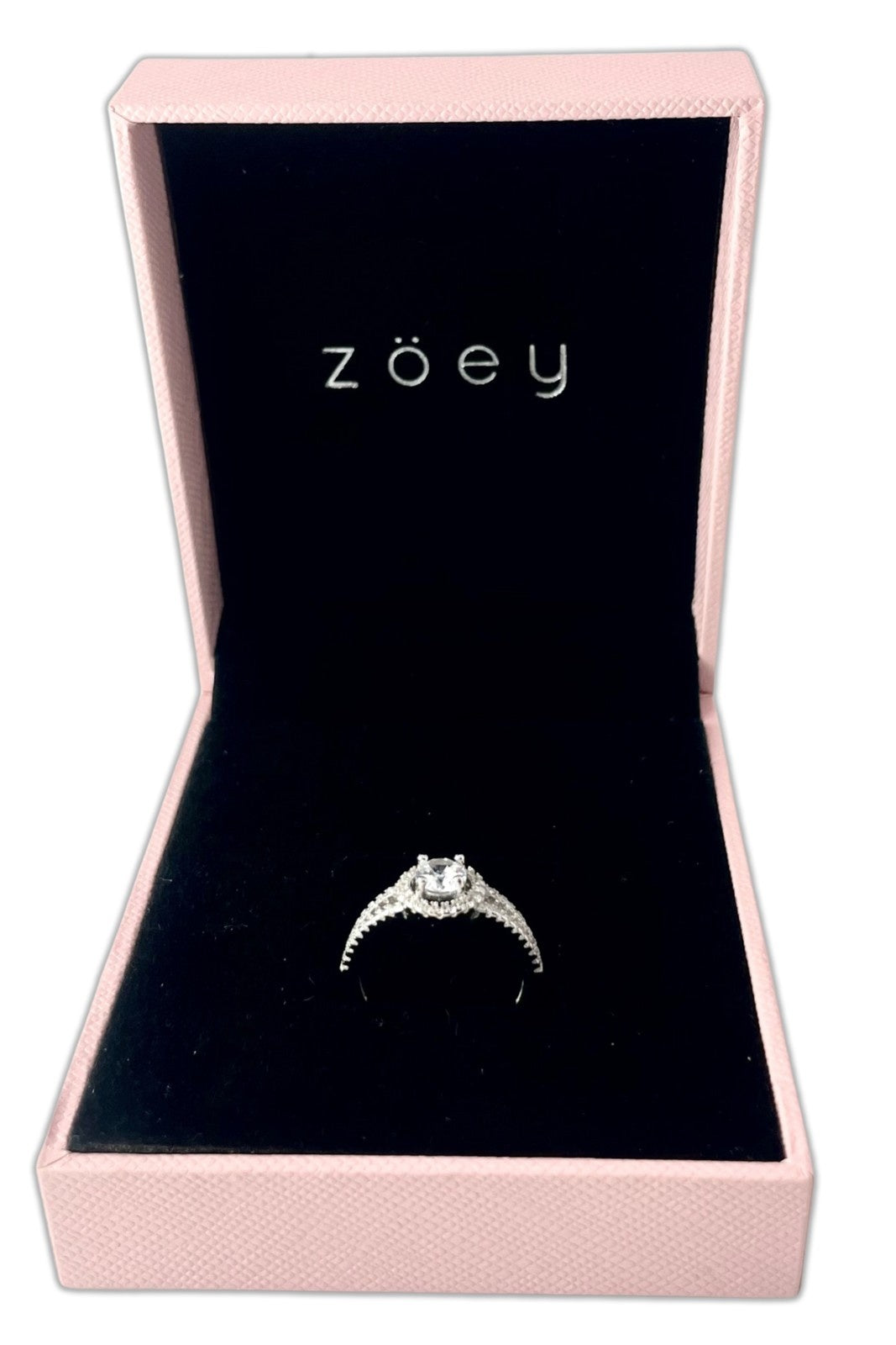 Novella Engagement Ring with Swarovski