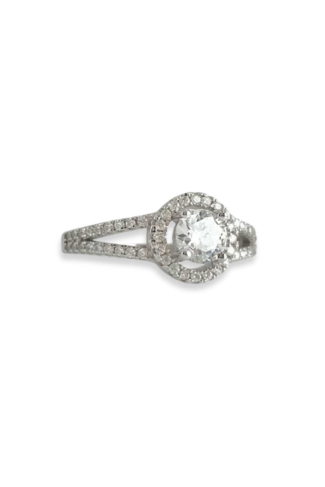 Novella Engagement Ring with Swarovski