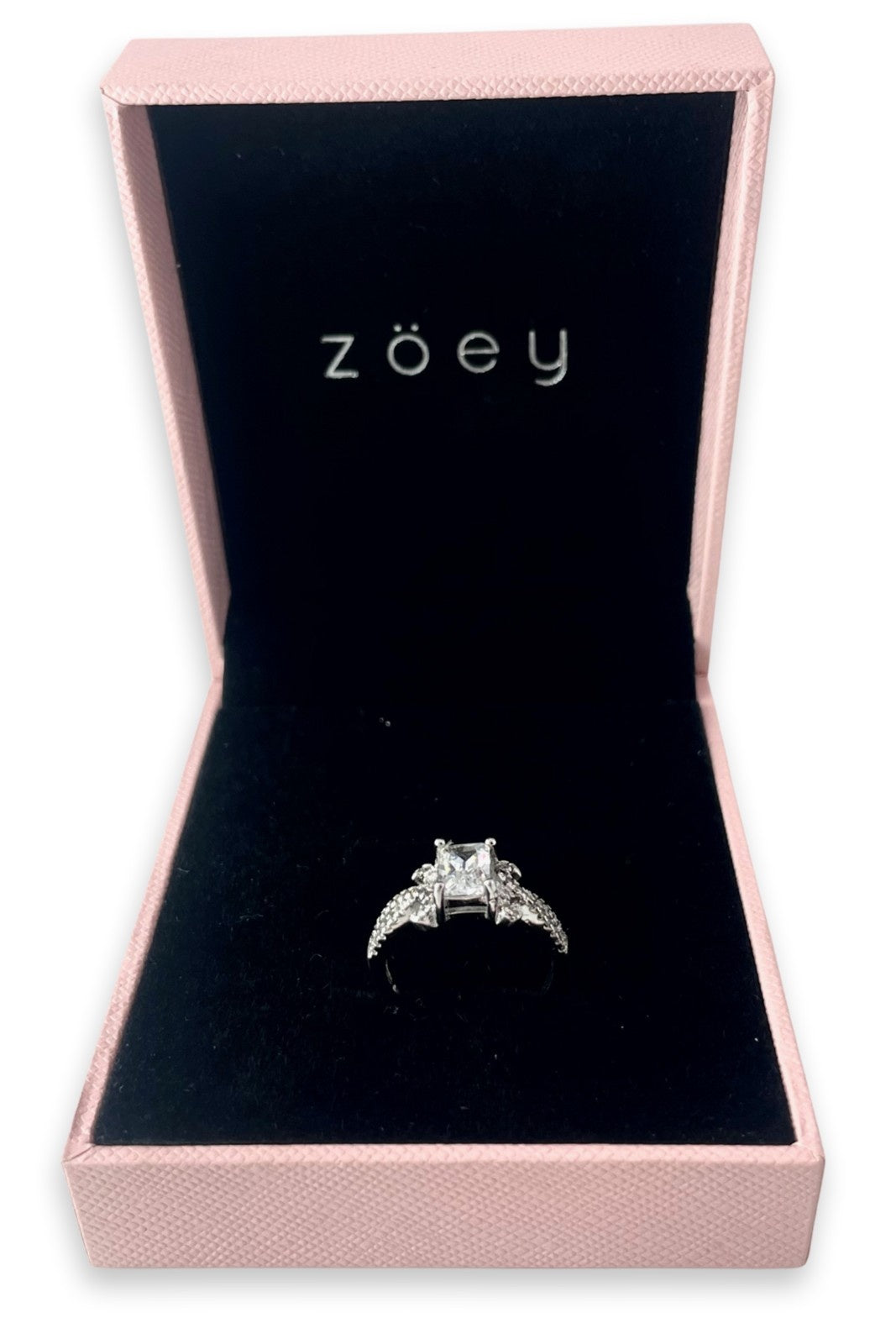 Livia Engagement Ring with Swarovski