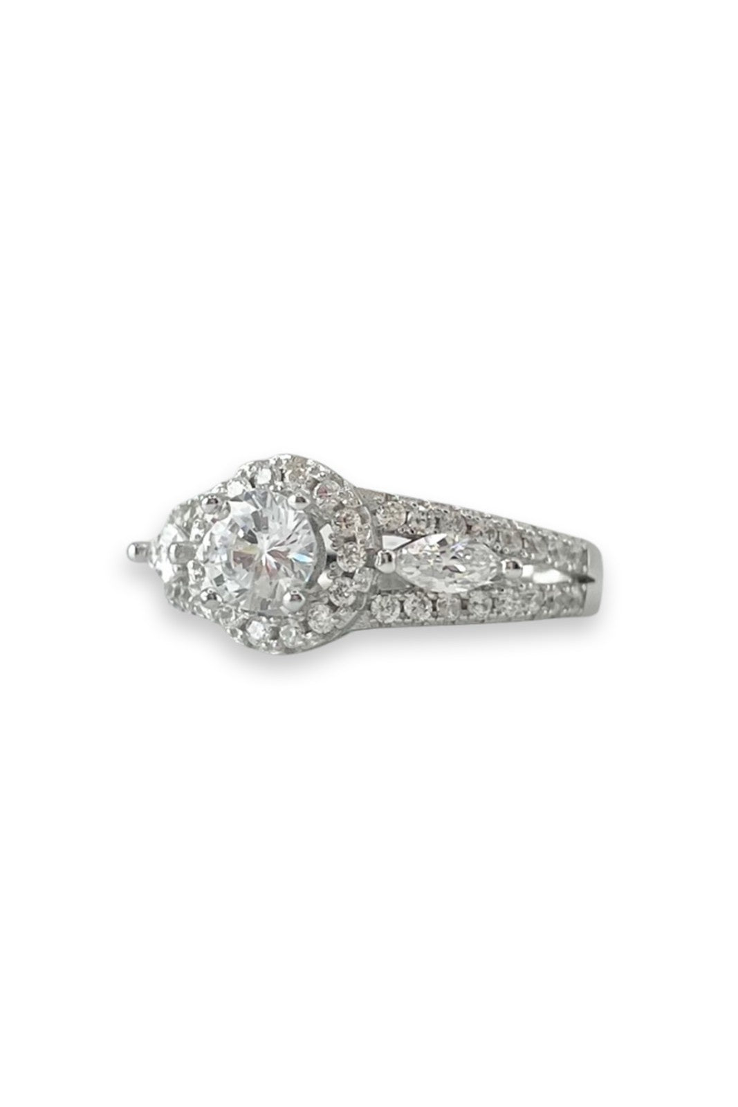 Astra Engagement Ring with Swarovski