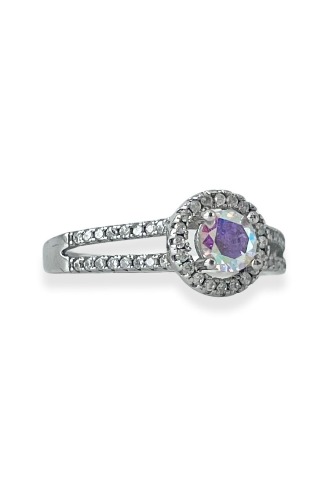 Damaris Engagement Ring with Swarovski