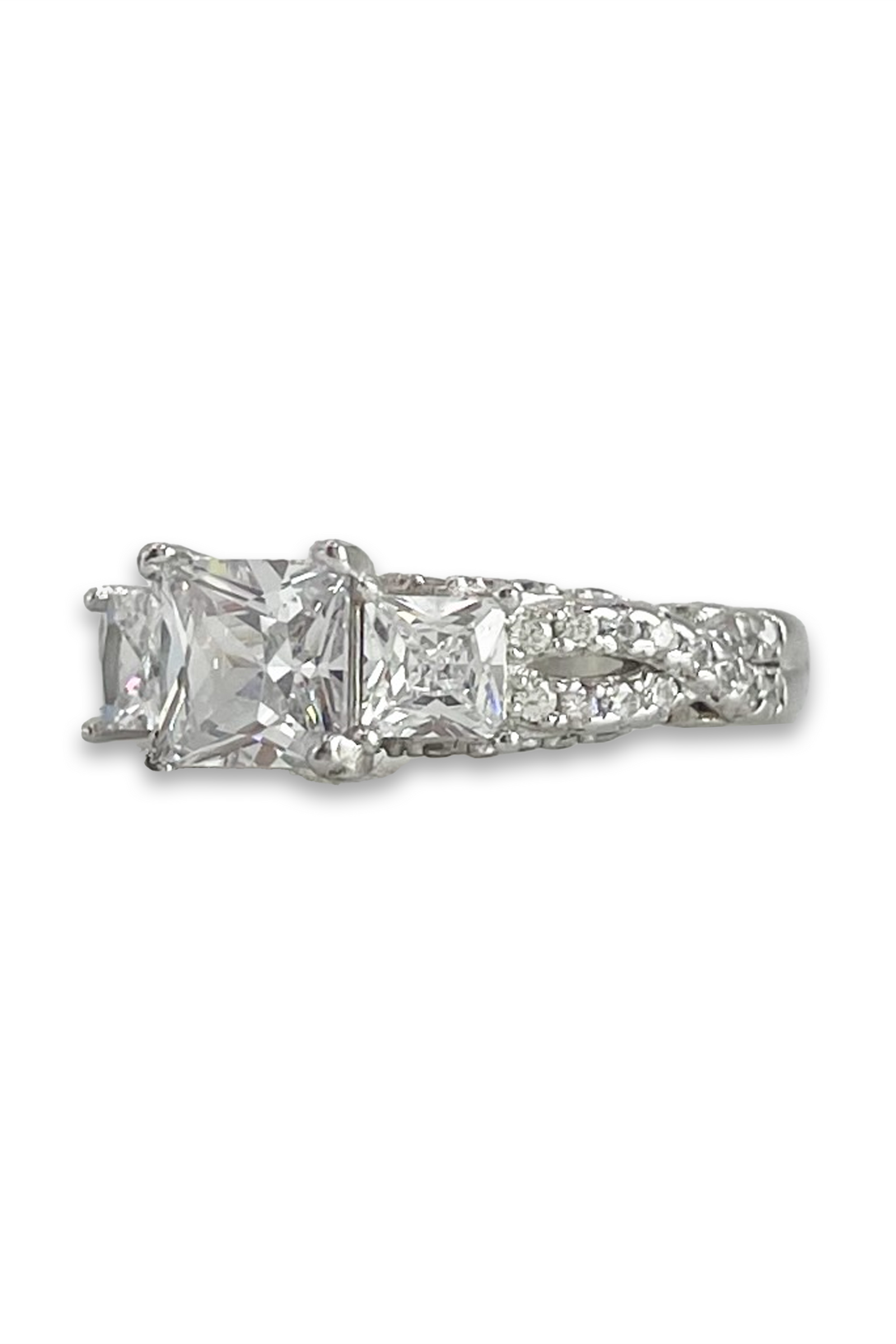 Aurelia Engagement Ring with Swarovski
