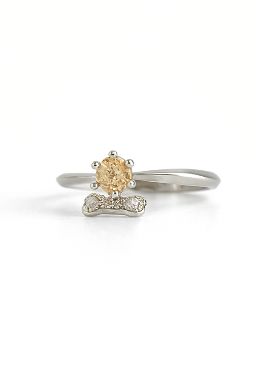 Isola Engagement Ring with Swarovski