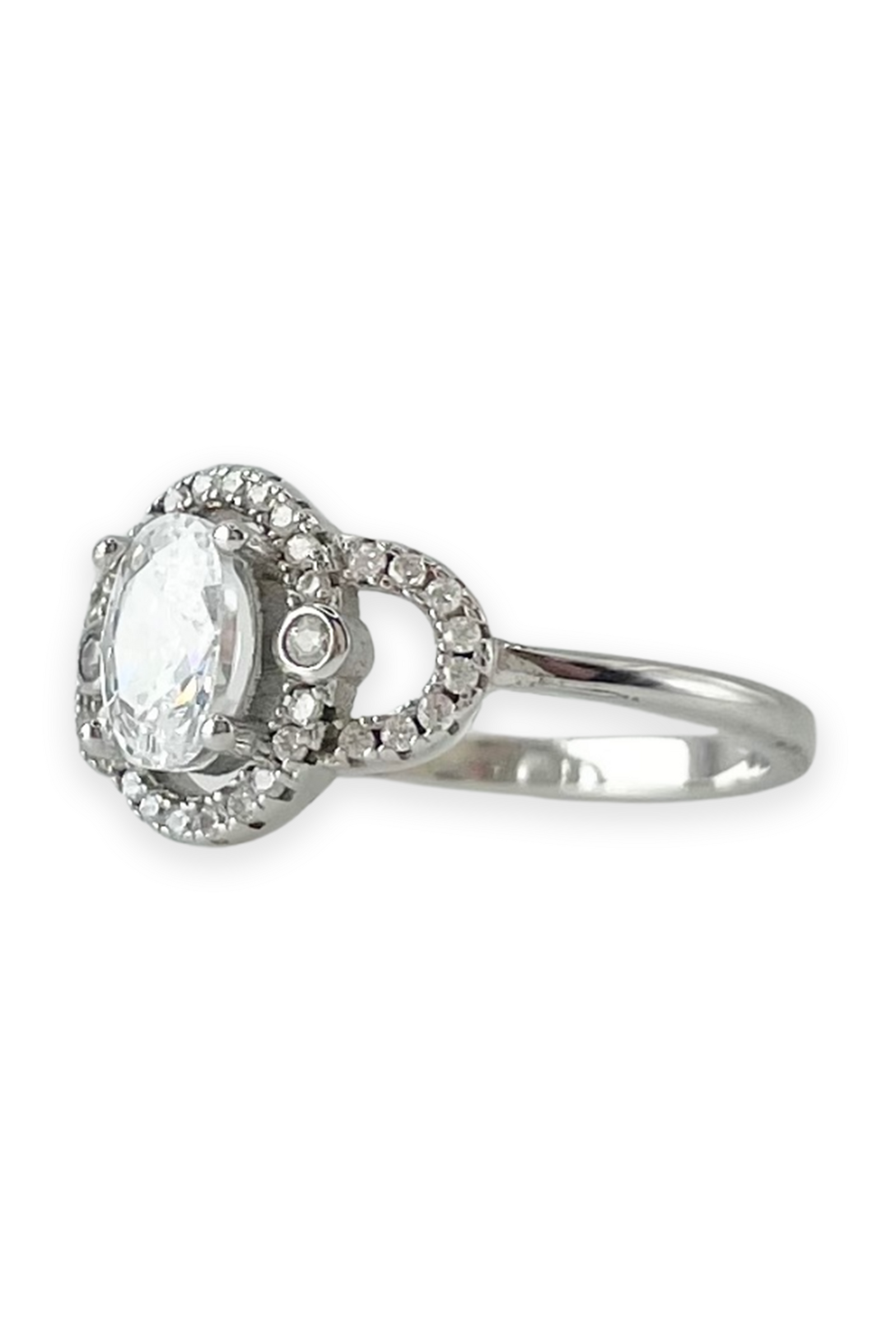 Galatea Engagement Ring with Swarovski