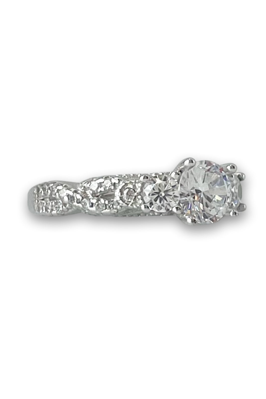 Solene Engagement Ring with Swarovski