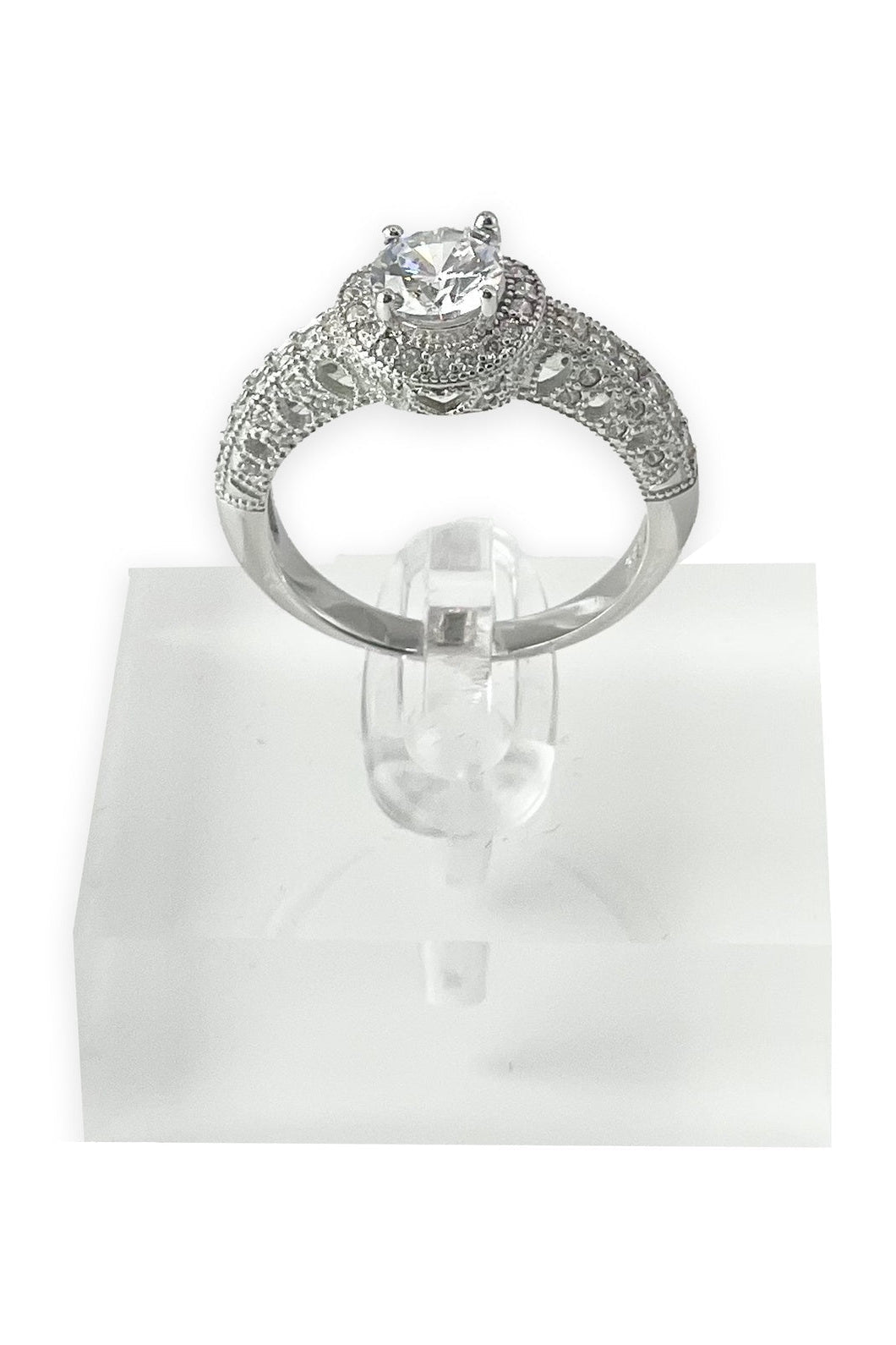 Silenya Engagement Ring with Swarovski