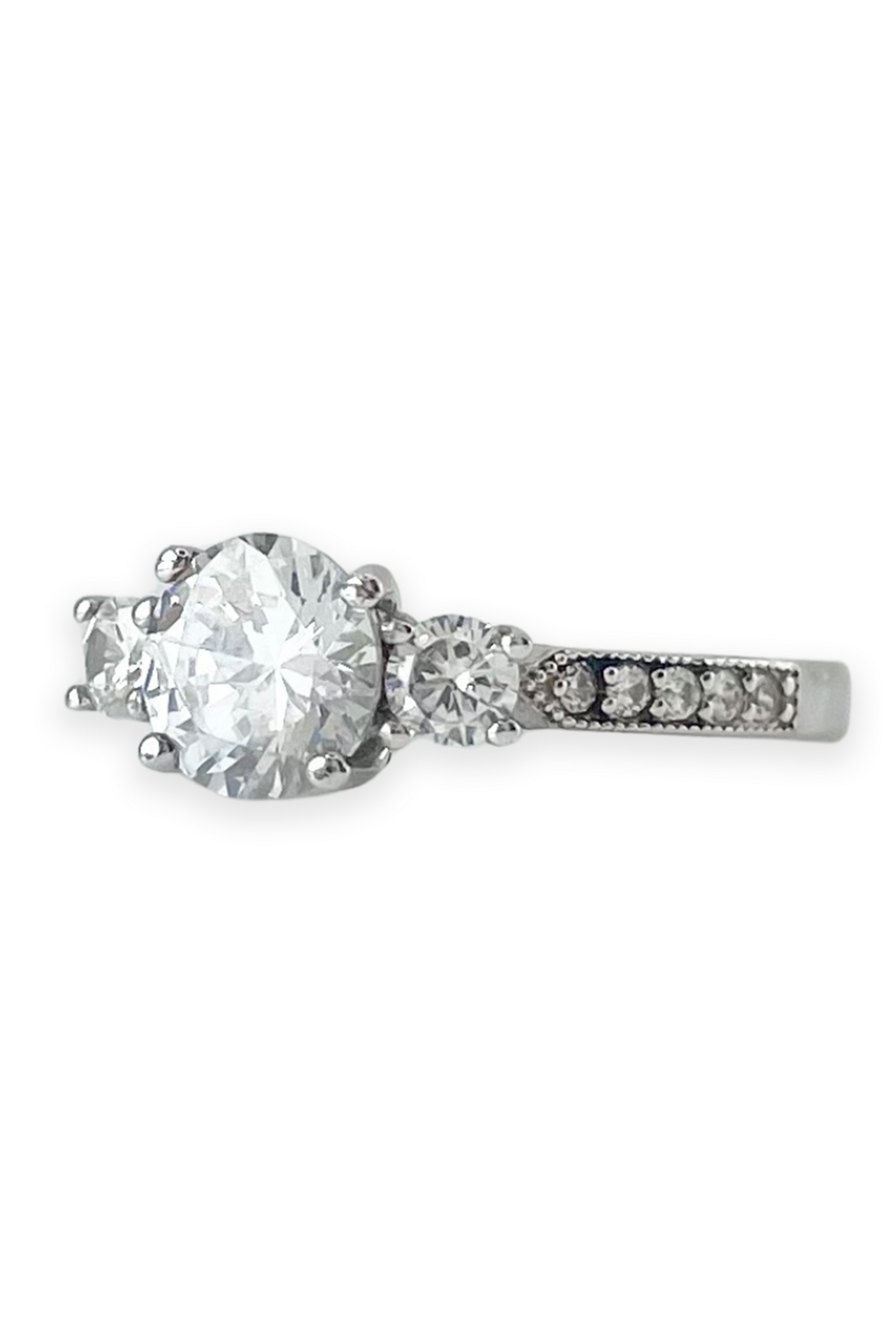 Fiore Engagement Ring with Swarovski