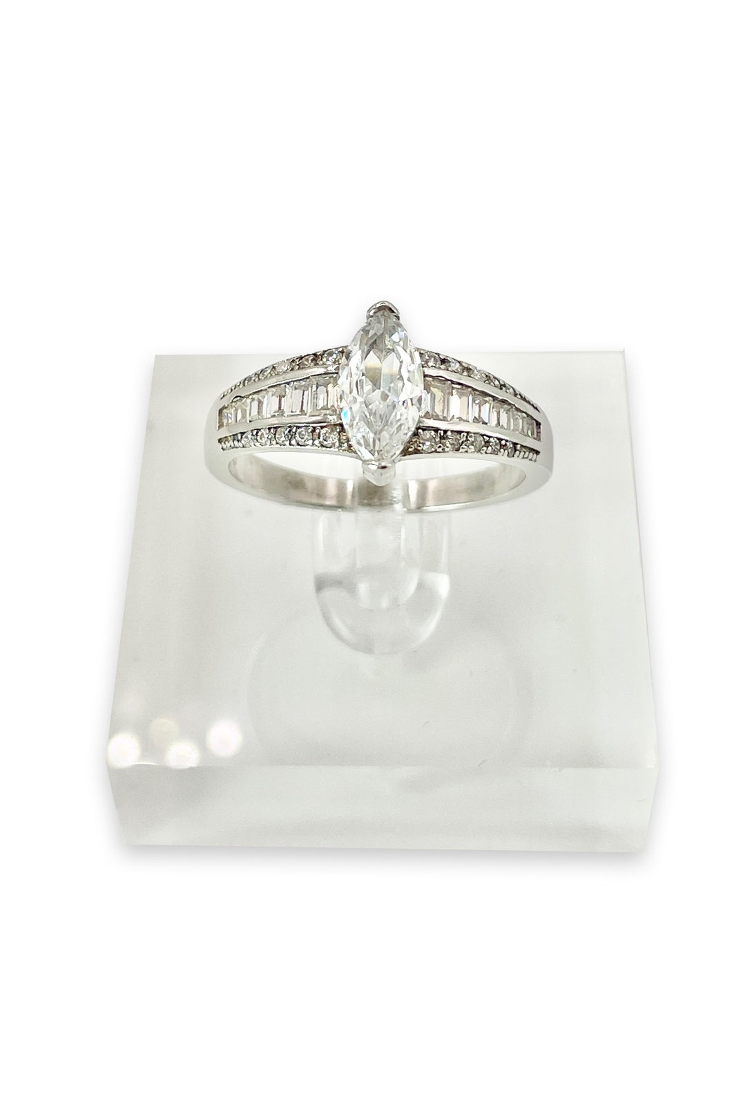 Rosalia Engagement Ring with Swarovski