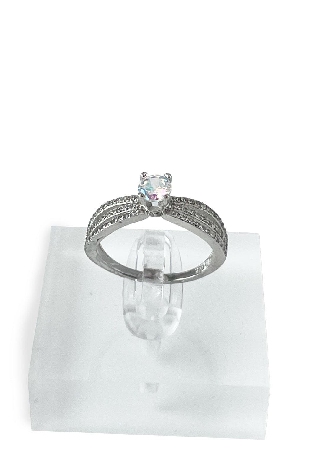 Cressida Engagement Ring with Swarovski