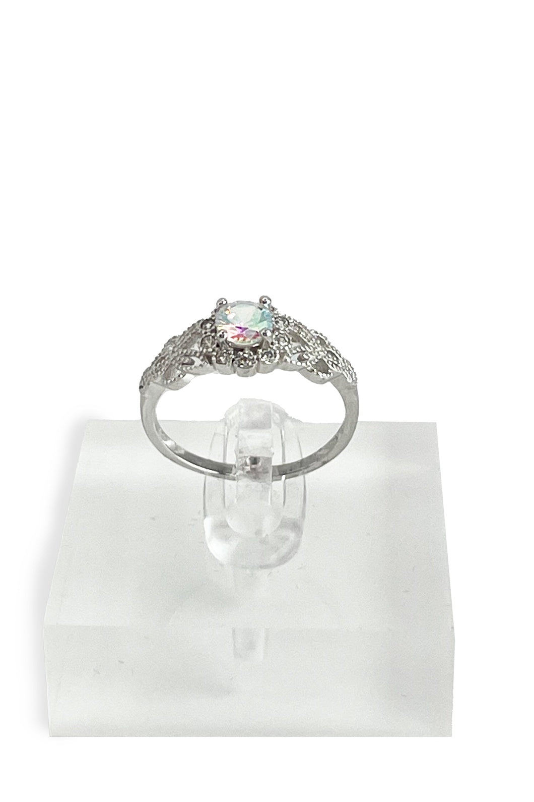 Athenia Engagement Ring with Swarovski