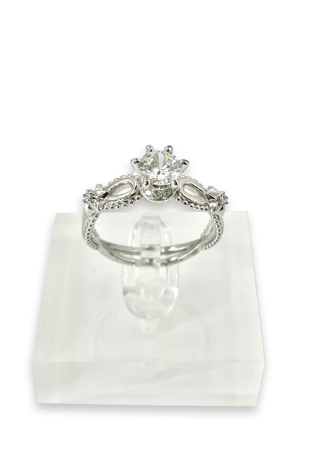 Yvette Engagement Ring with Swarovski