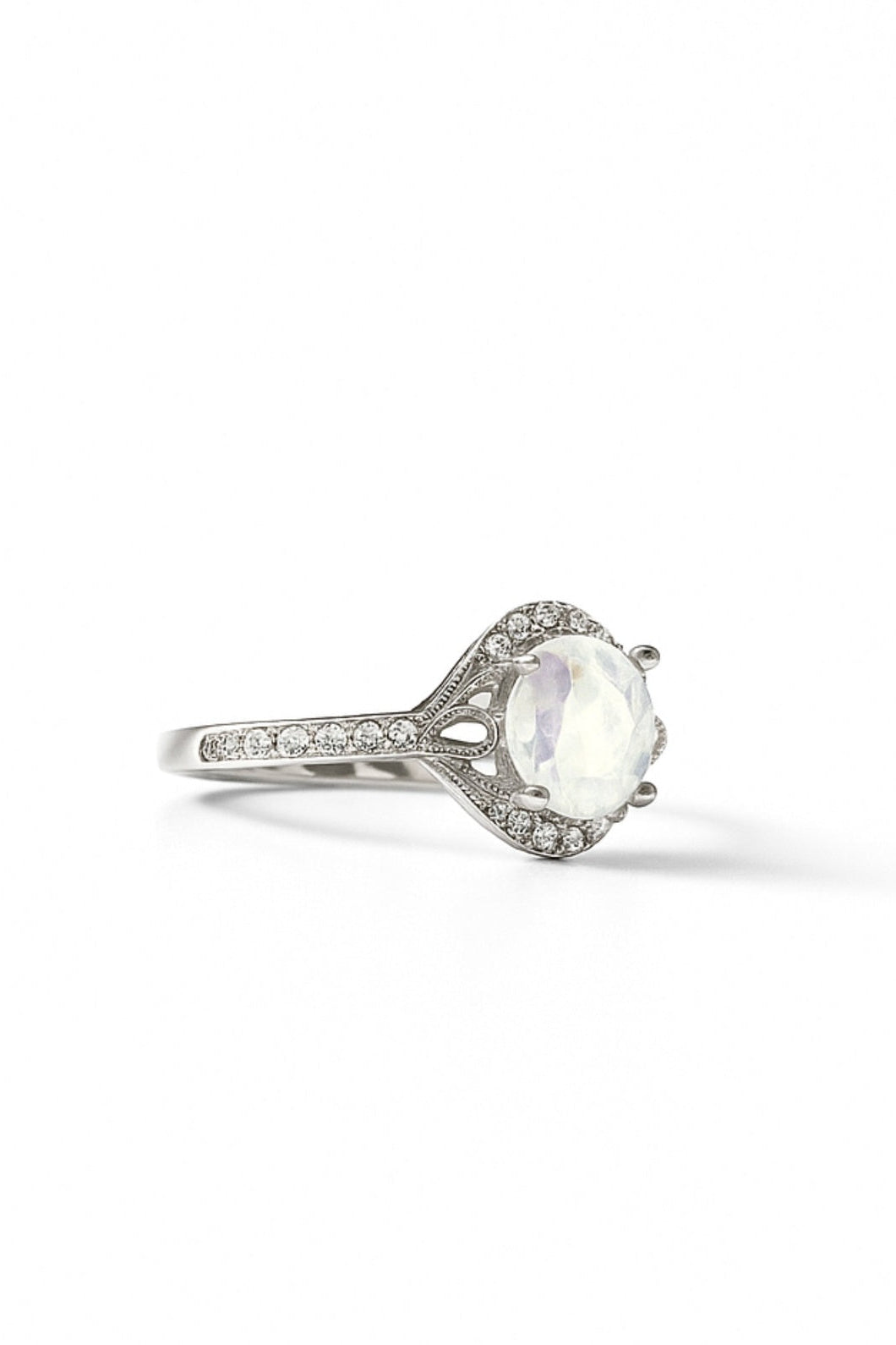 Isadora Engagement Ring with Swarovski