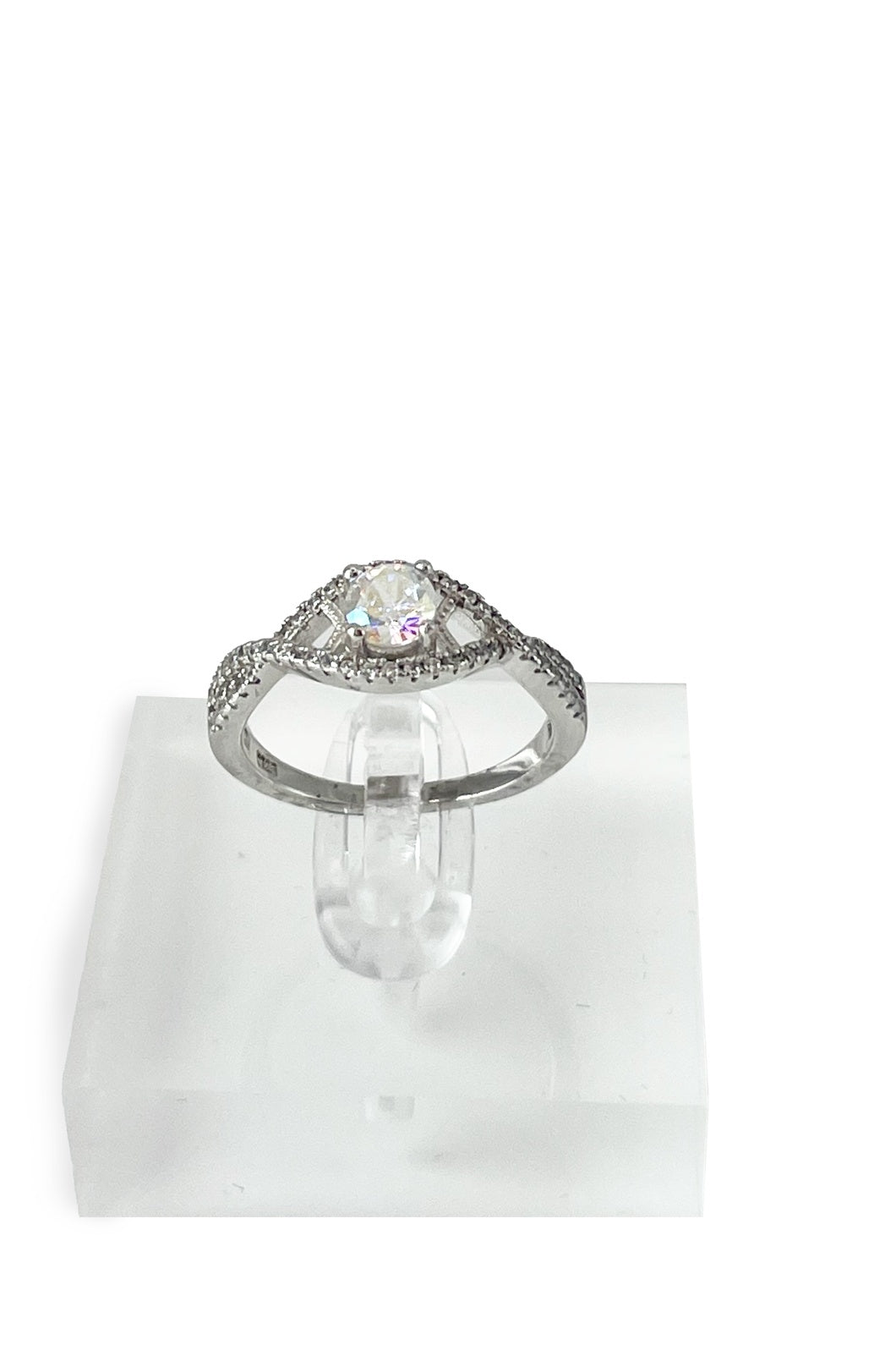 Paloma Engagement Ring with Swarovski
