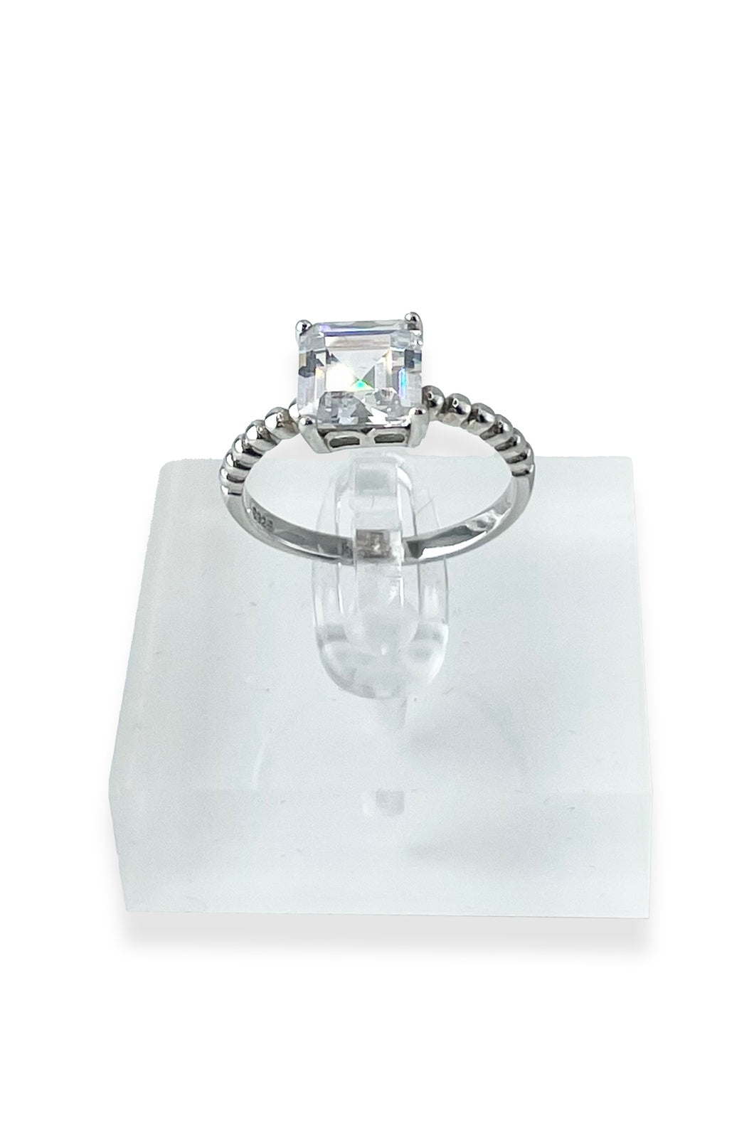 Vespera Engagement Ring with Swarovski