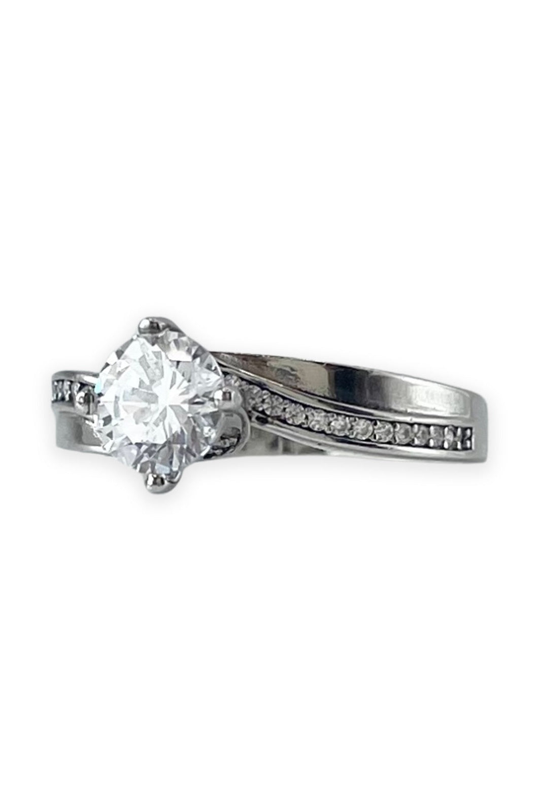 Amorette Engagement Ring with Swarovski