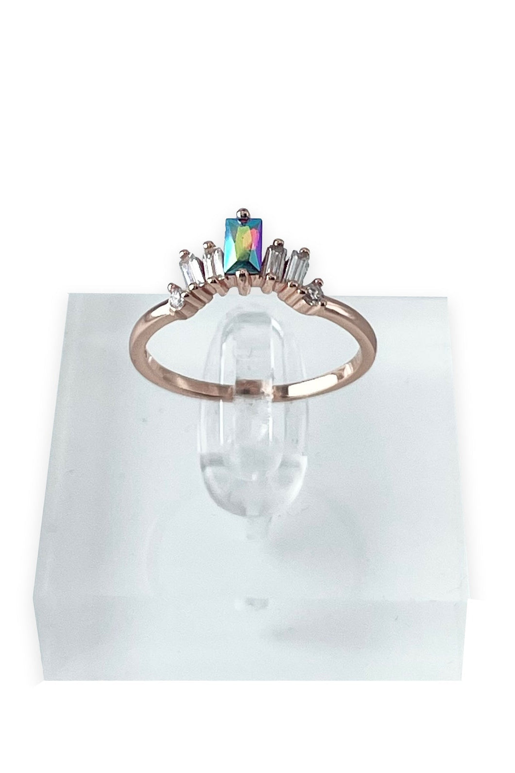 Eirwen Engagement Ring with Swarovski