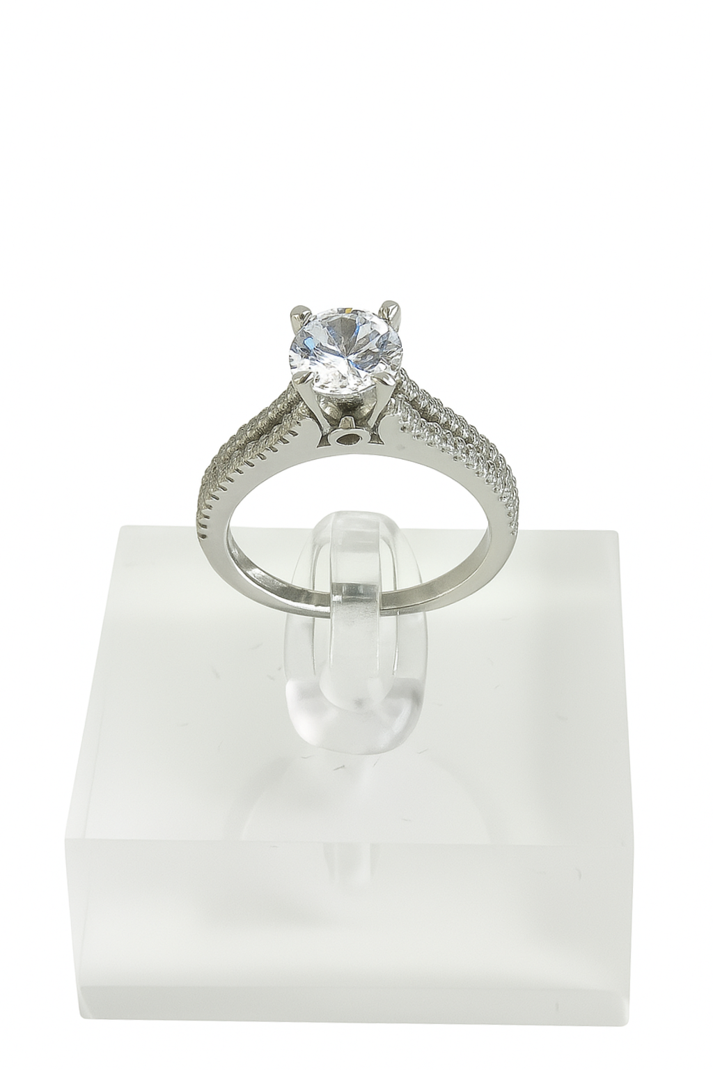 Lucia Engagement Ring with Swarovski