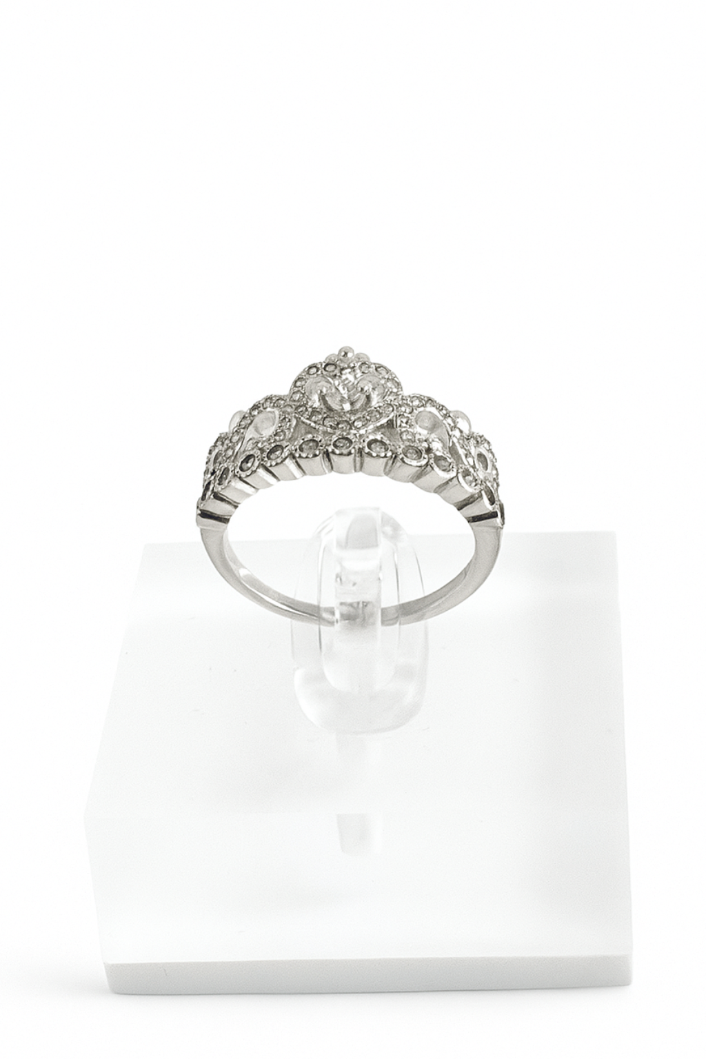 Lunara Engagement Ring with Swarovski