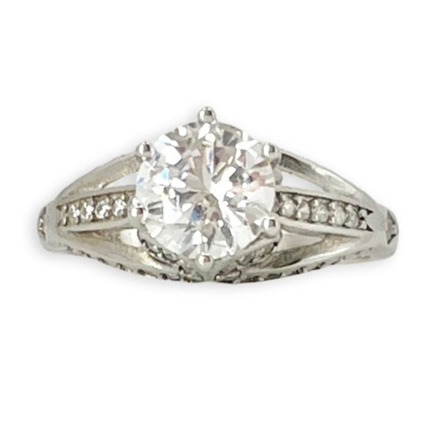 Zaliora Engagement Ring with Swarovski