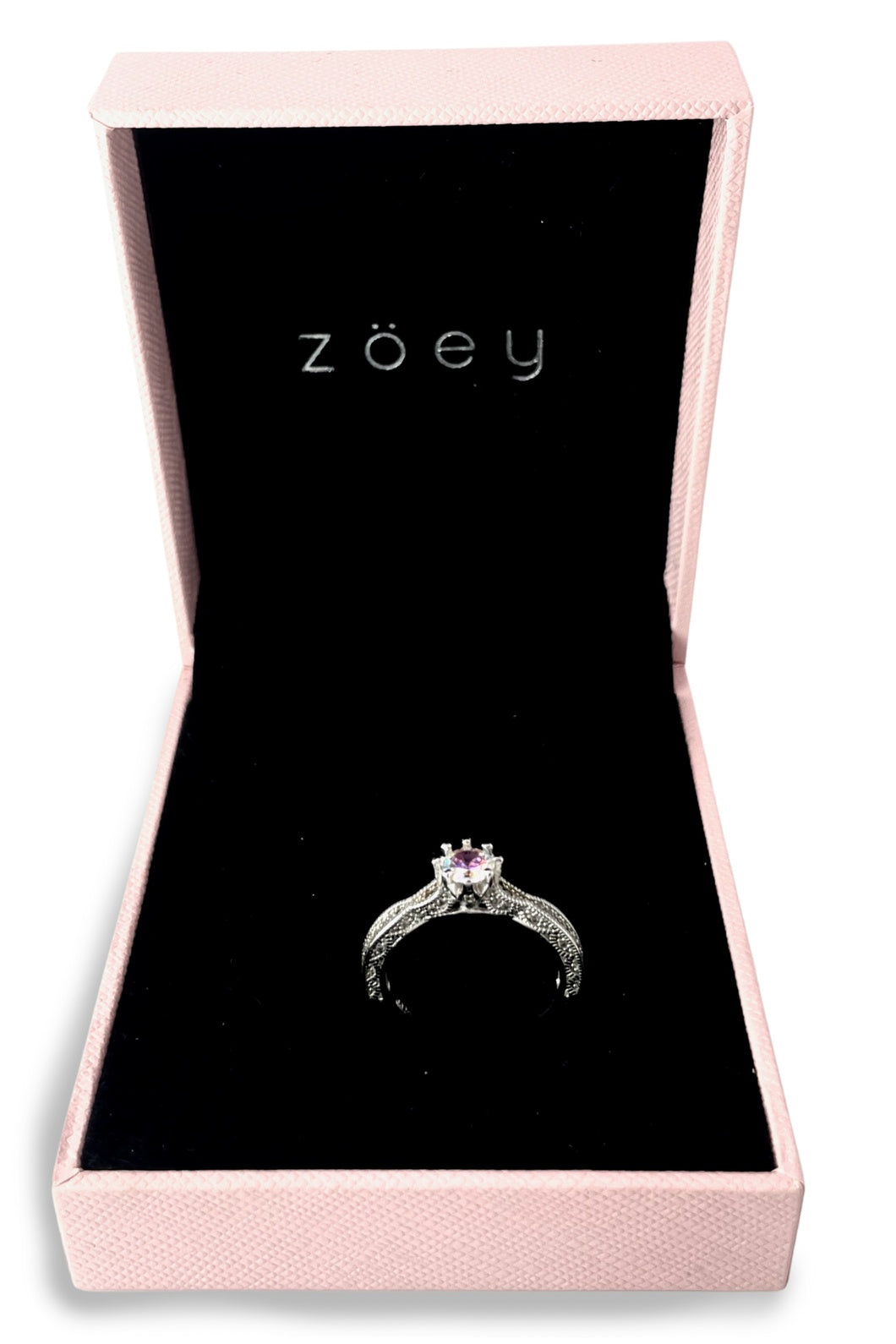 Melody Engagement Ring with Swarovski