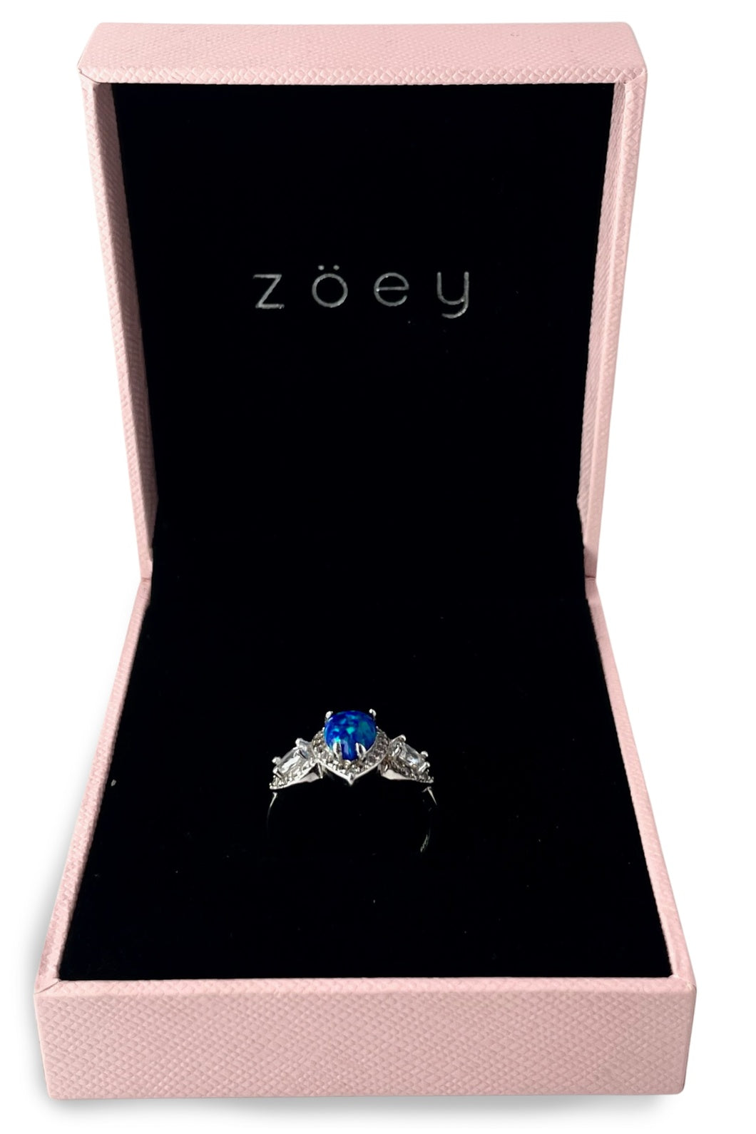 Elodie Engagement Ring with Swarovski