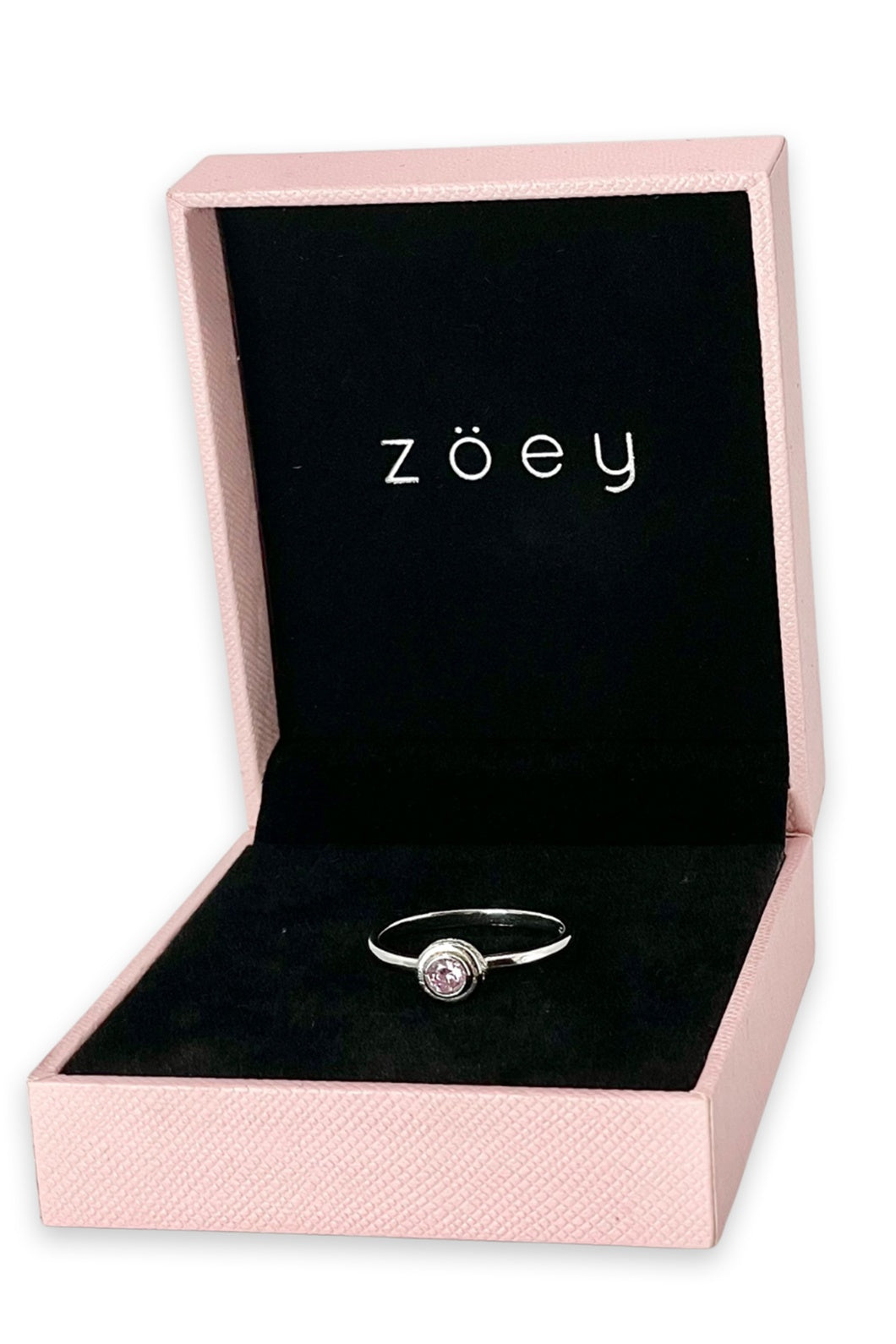 Zenia Engagement Ring with Swarovski