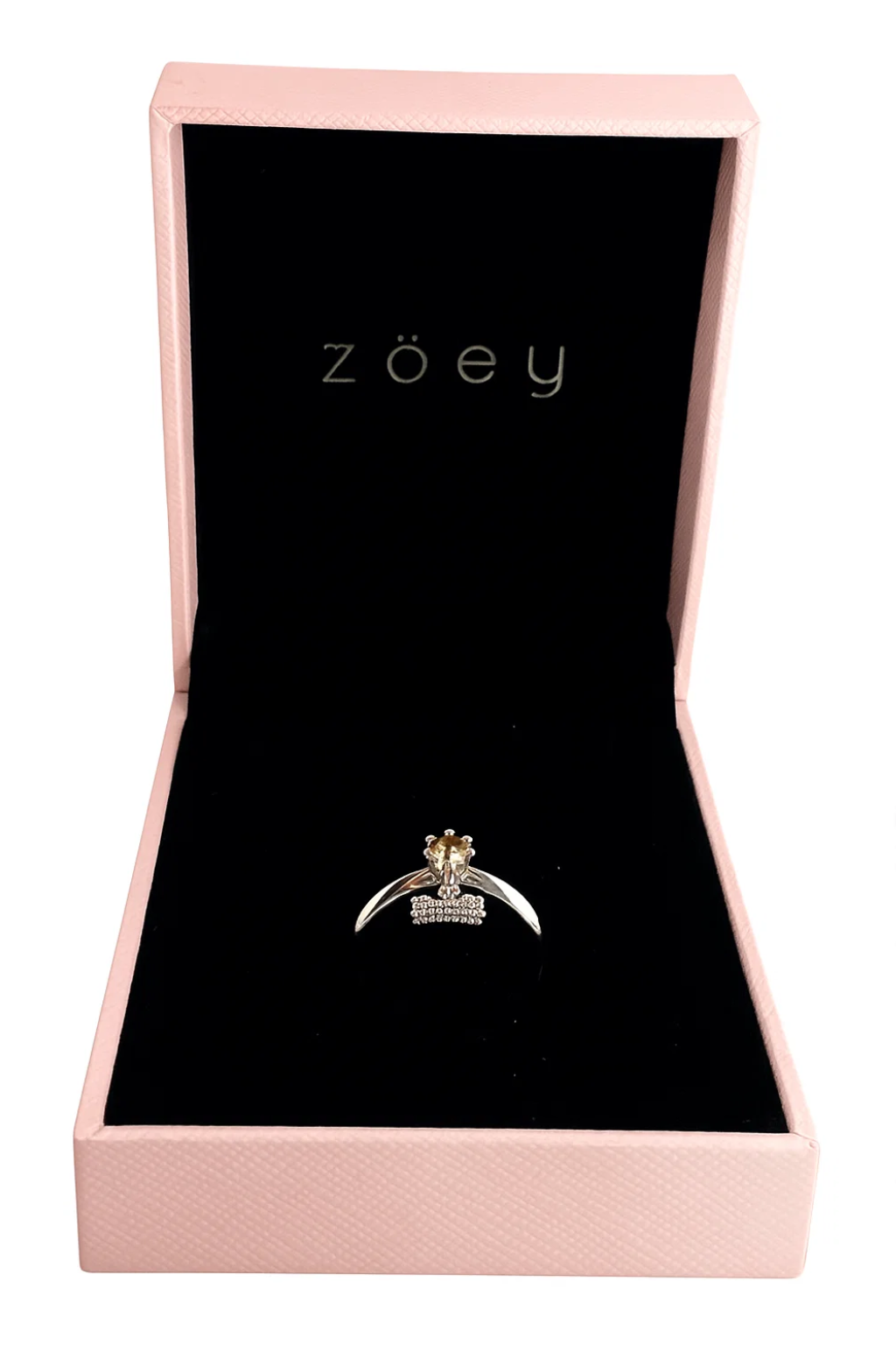 Isola Engagement Ring with Swarovski