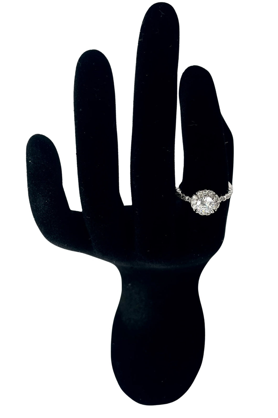 Eulalia Engagement Ring with Swarovski