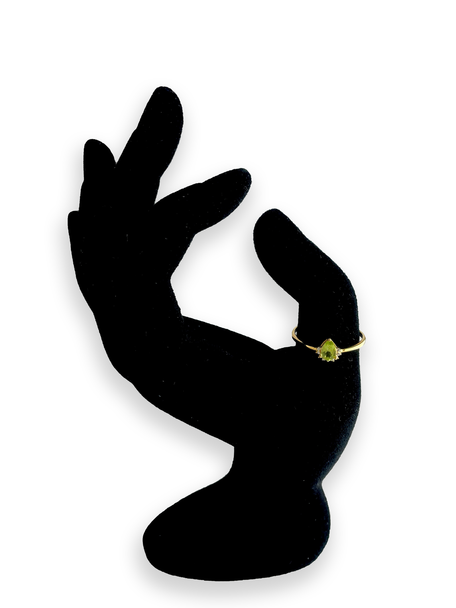 Savannah 18K Yellow Gold Vermeil With Peridot Stone