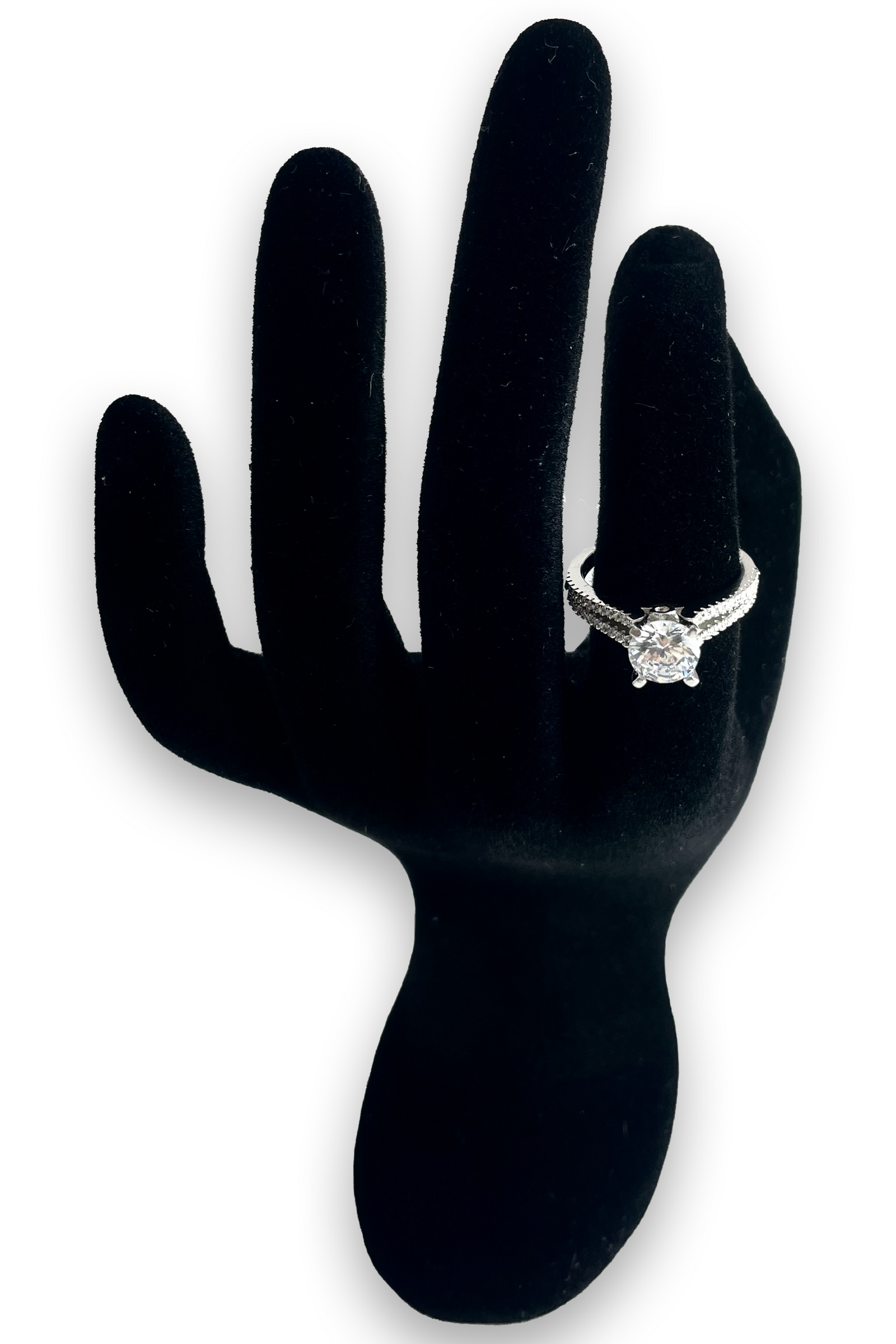 Lucia Engagement Ring with Swarovski