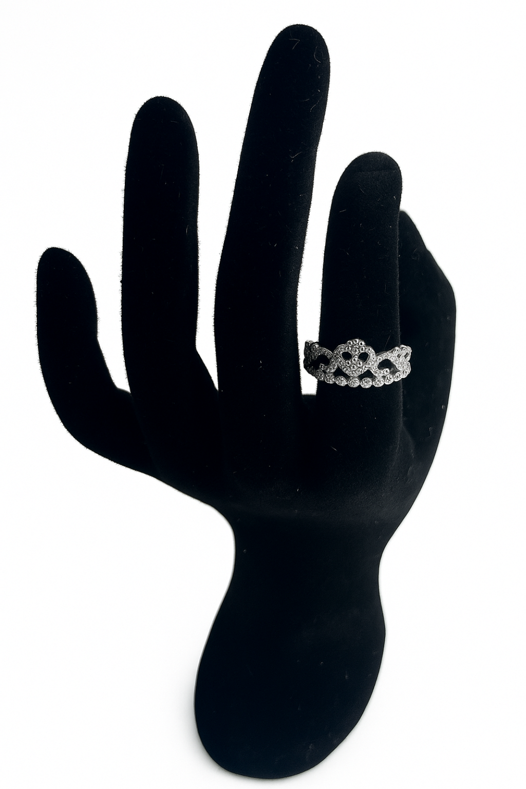 Lunara Engagement Ring with Swarovski