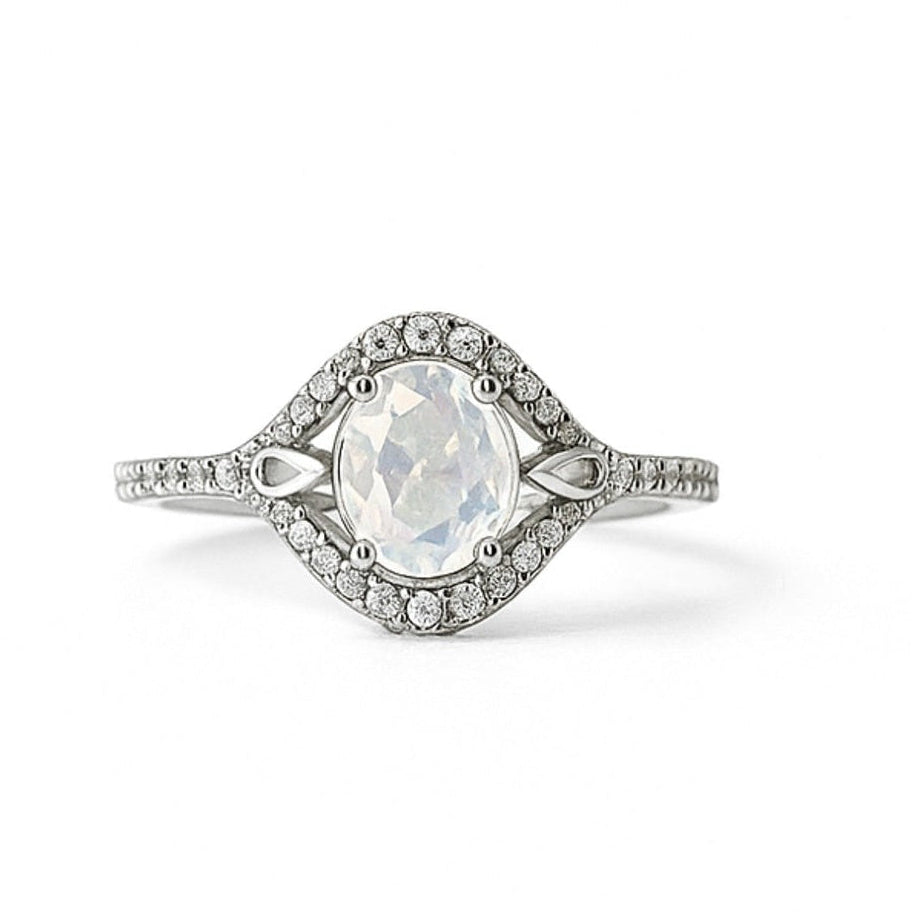 Isadora Engagement Ring with Swarovski