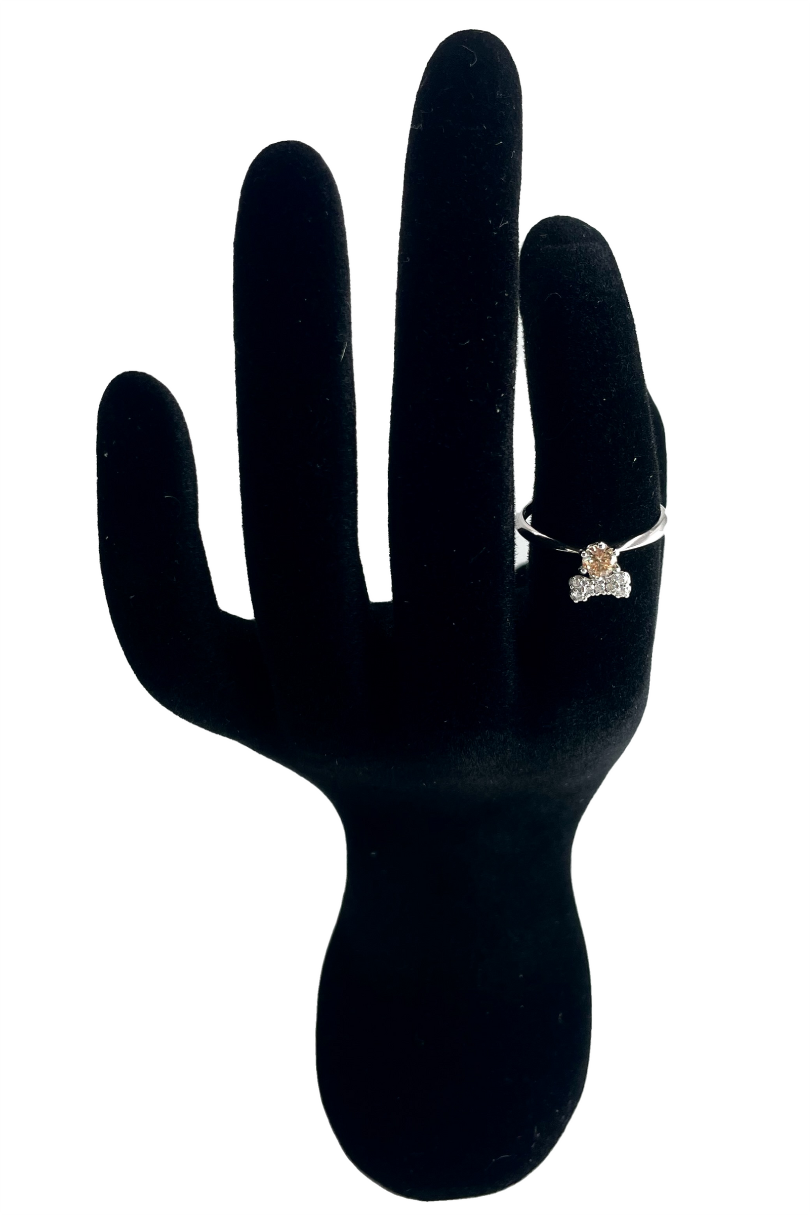 Isola Engagement Ring with Swarovski