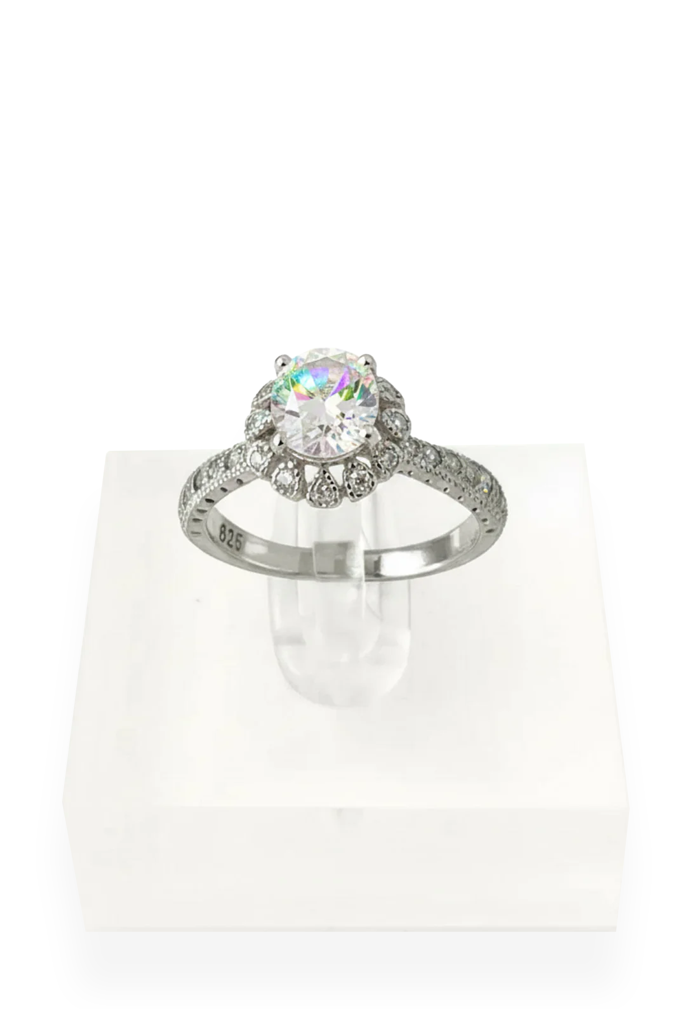 Celine Engagement Ring with Swarovski