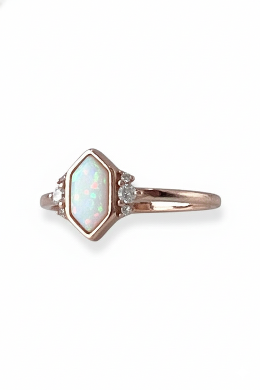 Zephyrine Engagement Ring with Swarovski