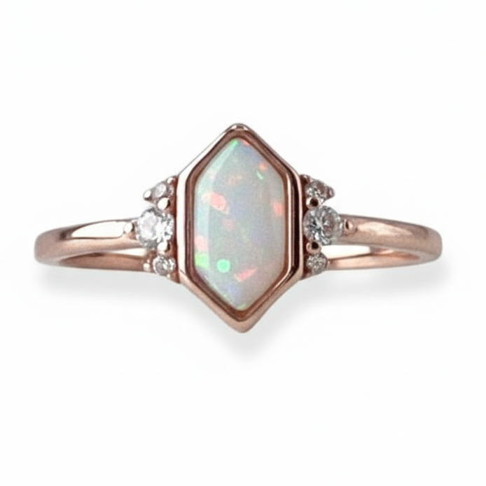 Zephyrine Engagement Ring with Swarovski